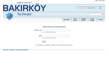 Tablet Screenshot of onlinemakale.bakirkoytip.org